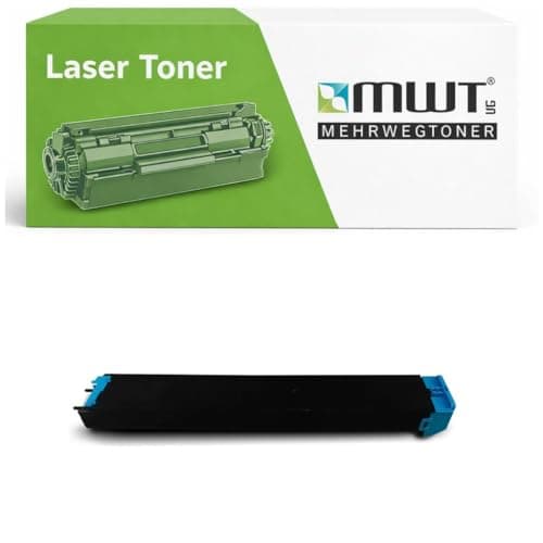 Image of Mehrwegtoner Toner Compatible with Sharp MX2010 MX2310 MX2614 MX3111 MX3114 Replaces MX-23 GTCA MX23GTCA Cyan with 15% More Performance
