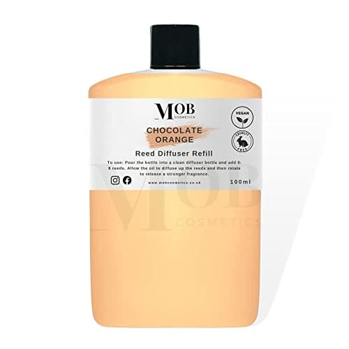 Image of Designer & Fine Fragrance Reed Diffuser Oil Refill 100ml - Highly Concentrated (Chocolate Orange)
