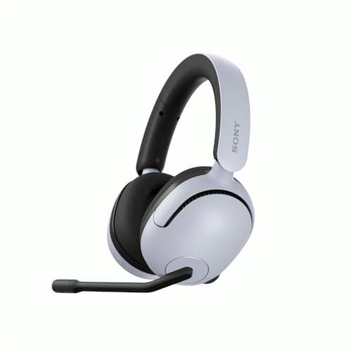 Image of Sony INZONE H5 Wireless Gaming Headset, 360 Spatial Sound for Gaming, Comfortable Fit, 28 Hours Battery Life, Low Latency, Microphone Compatible with AI, PC & PS5 - White