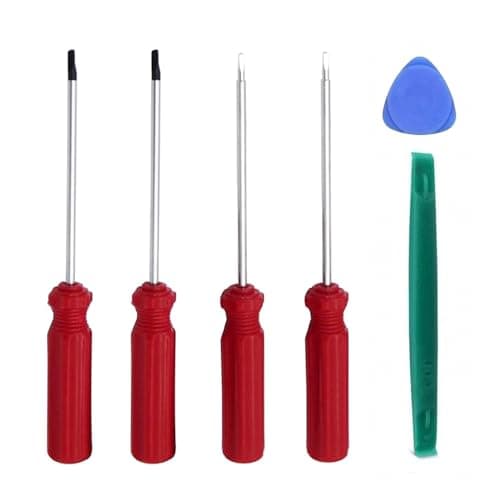 Image of Fongmore 4 Pcs Triangle Screwdrivers 1.4mm 1.8mm 2.0mm 2.3mm For Fixing Electronic Toys Household Electrical Appliances Repairs With Pry Tools