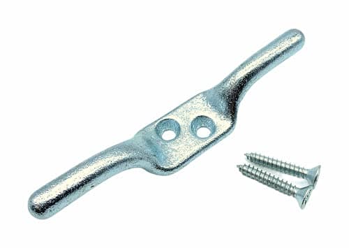 Image of JAM2DAY Strong Cleat Hook with Screws - Large 4" / 100mm (Silver)