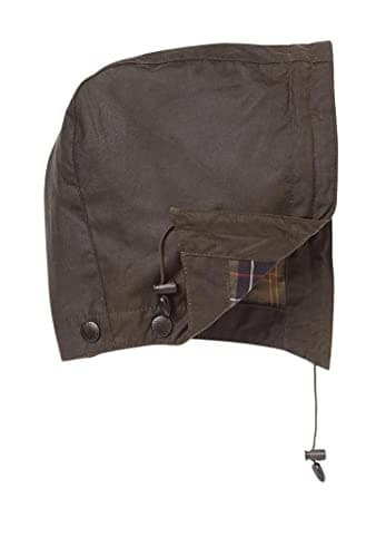 Image of Barbour Waxed Hood Olive Green One Size