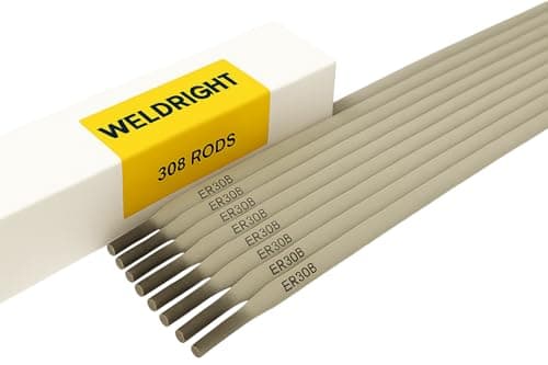 Image of Weld Right ER308L Stainless Steel Arc Welding Electrodes Rods 1.6mm x 10 Rods