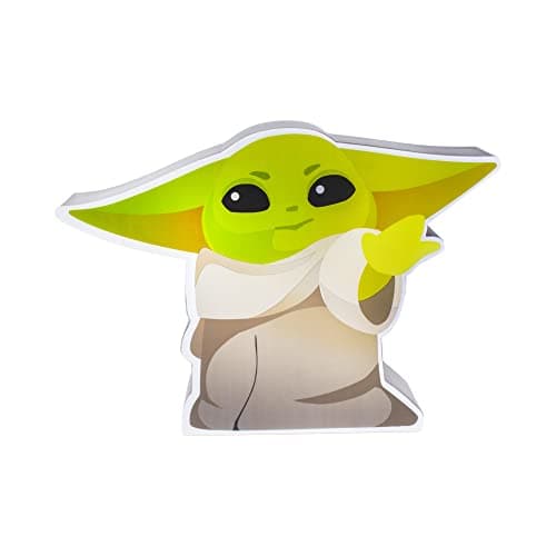 Image of THE MANDALORIAN The Child Night Light | Grogu Officially Licensed Star Wars Bedroom Decor and Desk Lamp