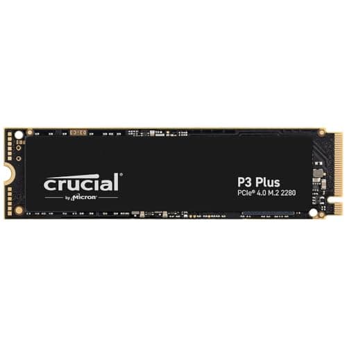 Image of Crucial P3 Plus SSD 500GB M.2 NVMe PCIe Gen4 Internal SSD, Up to 4700MB/s, Laptop & Desktop (PC) Compatible, Solid State Drive - CT500P3PSSD8