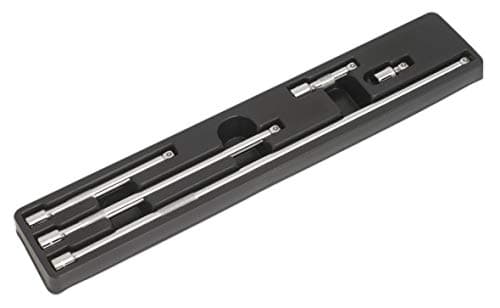 Image of Sealey Ak767 Wobble Extension Bar Set 5Pc 3/8Sq Drive