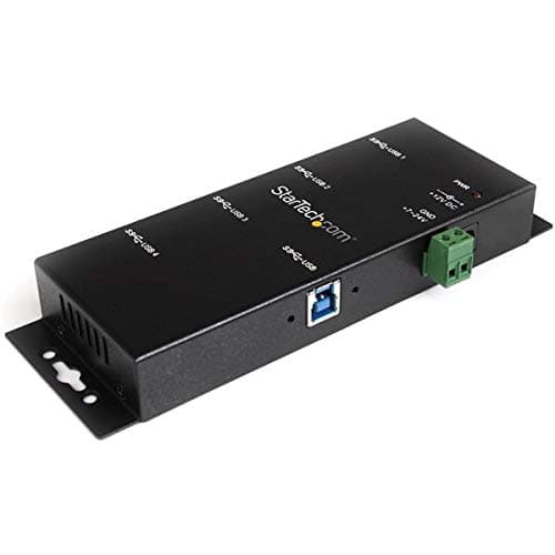 Image of StarTech 4-Port Industrial USB 3.0 Hub - Mountable