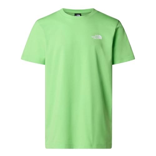 Image of The North Face Men's S/S Simple Dome T-Shirt, Meta Lime, XXL