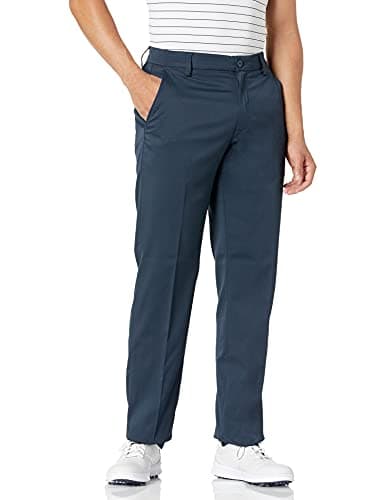 Image of Amazon Essentials Men's Straight-Fit Stretch Golf Trousers, Navy, 36W / 30L