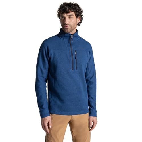 Image of Craghoppers Mens Torney III Half Zip Fleece - Juniper Berry - L