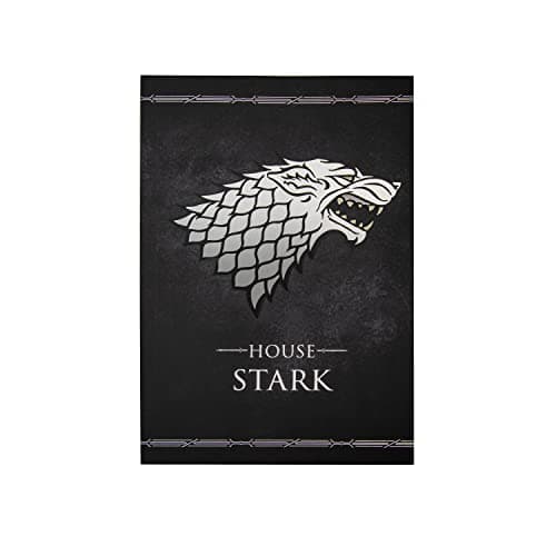 Image of Cinereplicas Game of Thrones - Stark Notizbuch 120p 14.5 * 21cm - Offizielle Lizenz