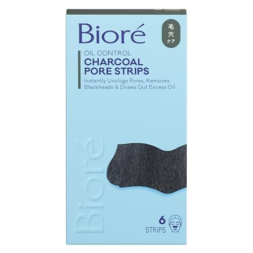 Image of Biore Charcoal Pore Strips - Pack of 6