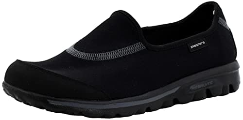 Image of Skechers GOwalk, Women's Trainers, Black, 3 UK (36 EU)