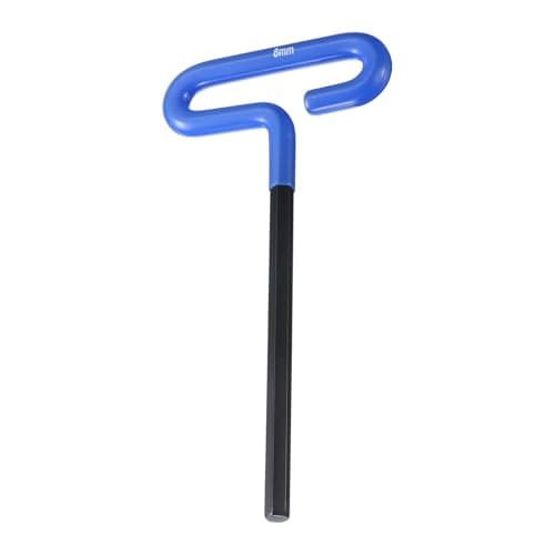 Image of sourcing map T Handle Hex Key Wrench 8mm Metric Long T-Key Hexagon Wrenches Spanner Repair Tool with Cushion Grip