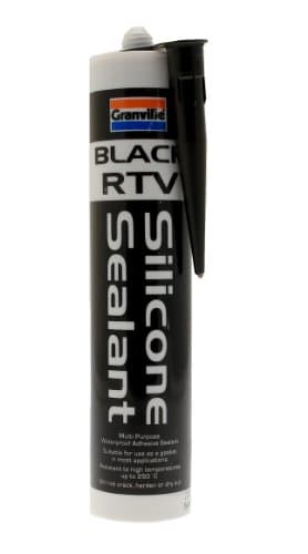 Image of Granville 0236 310ml RTV Silicone Sealant - Black