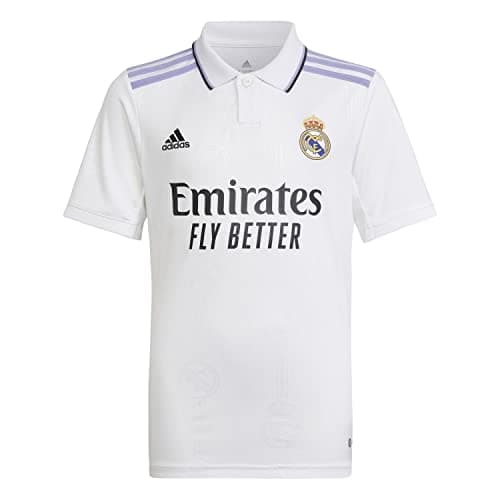 Image of adidas Real Madrid, Child Jersey, 2022/23 Season Official Home