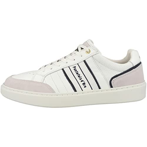 Image of Pantofola d'Oro Laceno low trainers, bright white, 7 UK