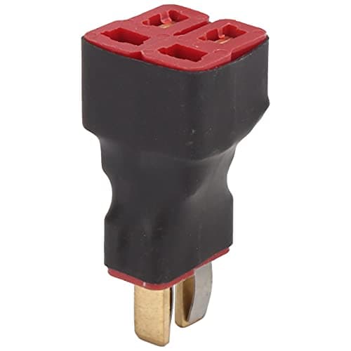 Image of T Plug Connector, T Plug Parallel Adapter Connector 1 Male to 2 Female T Plug Parallel Connector Expandedable Adapter Cable for RC Car Airplane Ship Model Lipo Battery Control Part