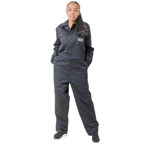 Image of Insouciante Boiler Suits for Women, Gardening and Painting Ladies Overalls, Womens Work Overalls with Unique Waist Zip Feature, Women's Workwear (12, Black)