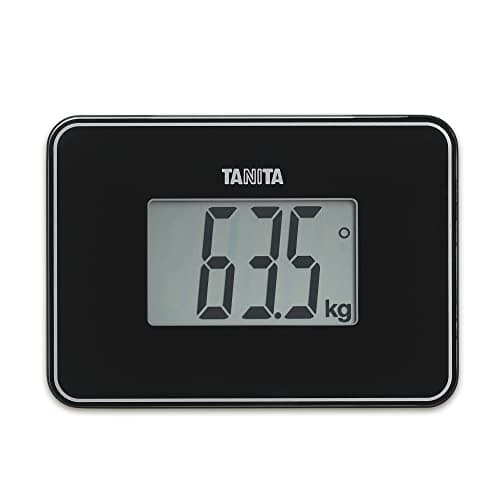 Image of TANITA HD-386 Ultra-Compact Travel Scale with Large LCD Display | World’s Smallest Design | 150 kg Capacity | Lightweight Digital Scale for Home & On-the-Go