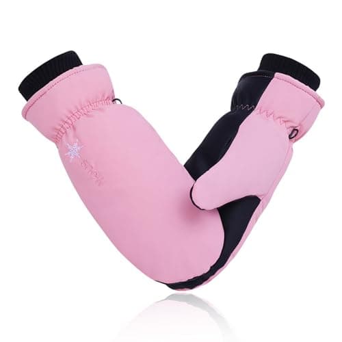 Image of Andiwa Mittens for Women, Gloves for Men, Winter Ski Gloves, Cotton Gloves, Fleece, Waterproof, Thermal Winter Gloves, Touch Screen Gloves