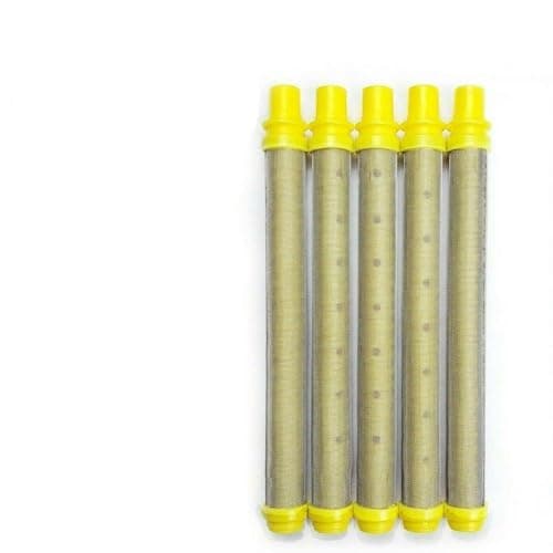 Image of Serenophile 5-Pack 100 Mesh Unthreaded Fine Spray Filter Replacement for for wagner for spraytech Airless Sprayer Models RX-Pro G-10 for lx Series for gx for gs for apex