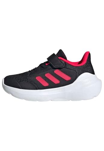 Image of adidas Unisex Kids TENSAUR Run 3.0 Shoes Children, core Black/Lucid red/FTWR White, 11.5 UK Child
