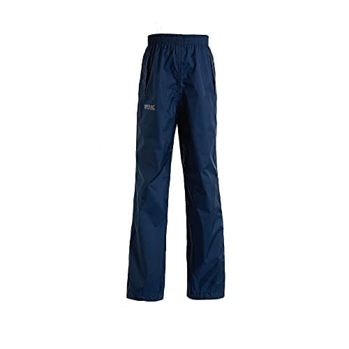 Image of Regatta Womens Pack It Waterproof Over Trousers Blue