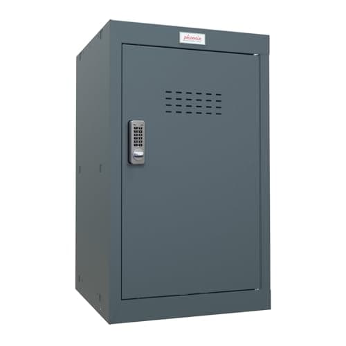 Image of Phoenix CL0644AAE Size 3 Grey Cube Locker with Electronic Lock