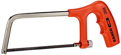 Image of Bahco 268 Mini Hacksaw, 150mm Blade , Red
