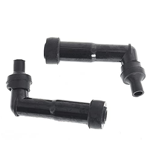Image of marddpair Spark Plug Boot Cap Cover Resistor Replacement for XB05F 120 Degree ATV Motorcycle (2 Packs)