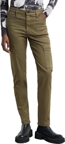 Image of G-Star Women's Skinny Cargo Pants 2.0 , Green (antic green D25260-C105-735), 32W / 30L