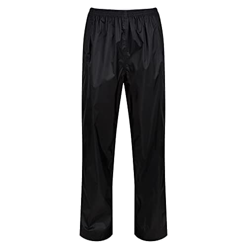 Image of Regatta Professional Ladies Pro Pack Away Overtrousers Black 10 Regular Leg