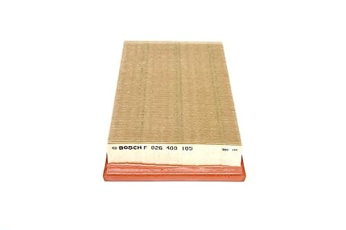 Image of Bosch S0105 Car Air Filter - Separates Particles from the Air Intake - Moisture-resistant plus High Tensile Strength