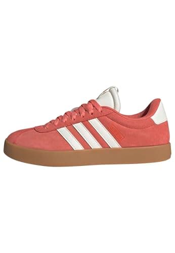 Image of adidas Women's VL Court 3.0 Shoes, preloved Scarlet/core White/Bright red, 4.5 UK