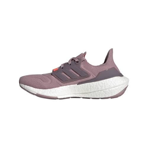 Image of adidas Ultraboost 22 Running Shoe, Magic Mauve/Legacy Purple/Turbo, 4.5 US Unisex Big Kid
