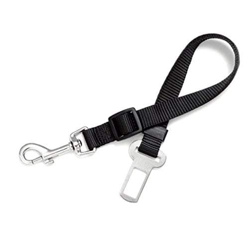 Image of G4GADGET Adjustable Dog Car Seat Belt – Safe & Secure Pet Seatbelt for Dogs, Durable Clip-On Harness, Comfortable Car Travel Gear for Small, Medium & Large Dogs, Easy to Install, Universal Fit