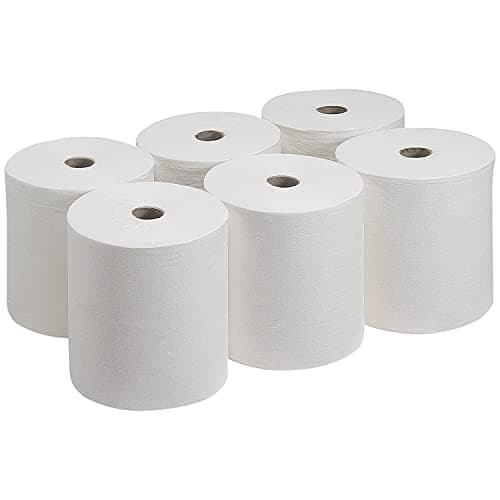 Image of 2Work 2-Ply Centrefeed Roll 150m White (Pack of 6) KF03804