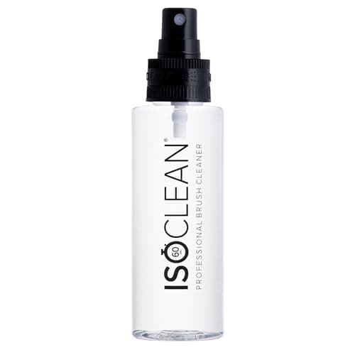 Image of ISOCLEAN Makeup Brush Cleaner – Gentle Daily Use Solution, Reduces Product Buildup, Improves Application, Easy Clean Brush Cleaning Solution & Sponge Cleaner - Spray Top, 110ml