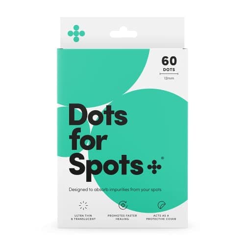 Image of Dots for Spots Patches - Pack of 60 Translucent Hydrocolloid Spot Patch Spot Treatment Stickers for Face and Body - Fast-Acting, Vegan & Cruelty Free Skin Care
