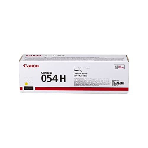 Image of Canon 054 H - High capacity - yellow - original - toner cartridge - for ImageCLASS LBP622Cdw, MF641CW, MF642Cdw, MF644Cdw
