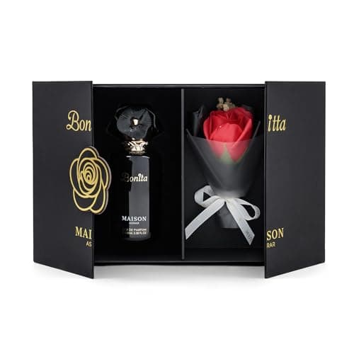 Image of Maison Asrar | Bonita Eau de Parfum 100ml | Unisex Perfume | Orange Blossom, Pear, Lily of the Valley & Jasmine Notes | Chypre Sweet with Musk & Vanilla Base