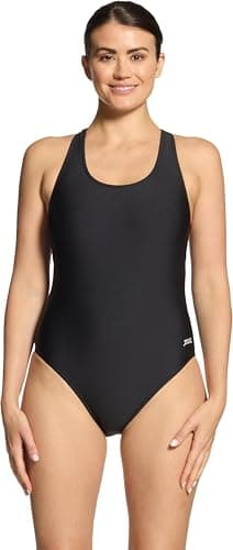 Image of Zoggs Women's Cottesloe Flyback Swimwear,Black, 38