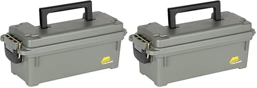 Image of PLANO Element Proof Field/Ammo Box - Compact,Lockable Toolbox, Tool Storage, Ammunition Boxes, Home Safe, Waterproof Container, Perfect for Range shooting, Hunting, Airsoft, Shooting sports