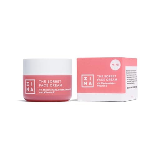 Image of 3INA MAKEUP - The Sorbet Cream (mini) - Niacinamide Moisturising Cream- Travel Size Face Cream Smoothing w Sweet Almond Oil