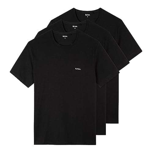 Image of PS by Paul Smith Men's Pack of 3 T-Shirts, Black, XL