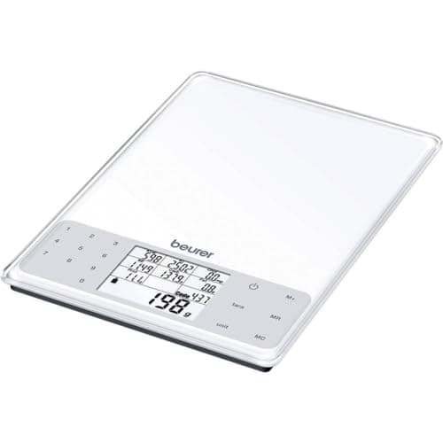 Image of Beurer DS61 Nutritional Analysis Scale, White 20.700cm x 5.200cm x 25.700cm (BxHxT)