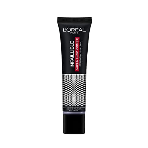 Image of L'Oréal Paris Infaillible Super Grip Primer, Lightweight and Mattifying Primer, for a More Even Skin Finish, Long Lasting, 35 ml