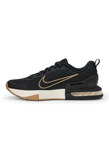 Image of Nike Men's Air Max Alpha Trainer 6 Workout Shoes, Black/Parachute Beige/Sail, 10.5