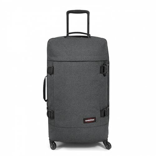 Image of Eastpak TRANS4 M Suitcase, 70 x 39 x 28 cm, 68 L - Black Denim (Grey)